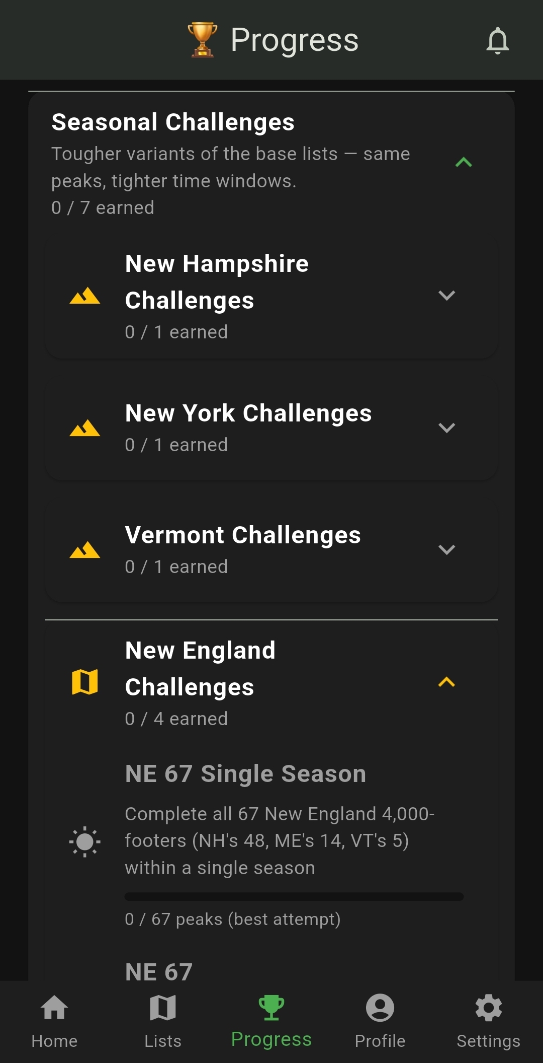 Seasonal challenges